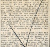 Joseph Fulgoni Public Notice - Whitchurch Herald August 1914 