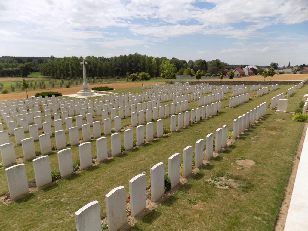 Hangard Communal Cemetery Extension, France
