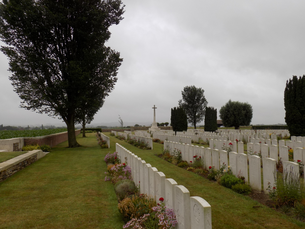 Nine Elms British Cemetery, Belgium