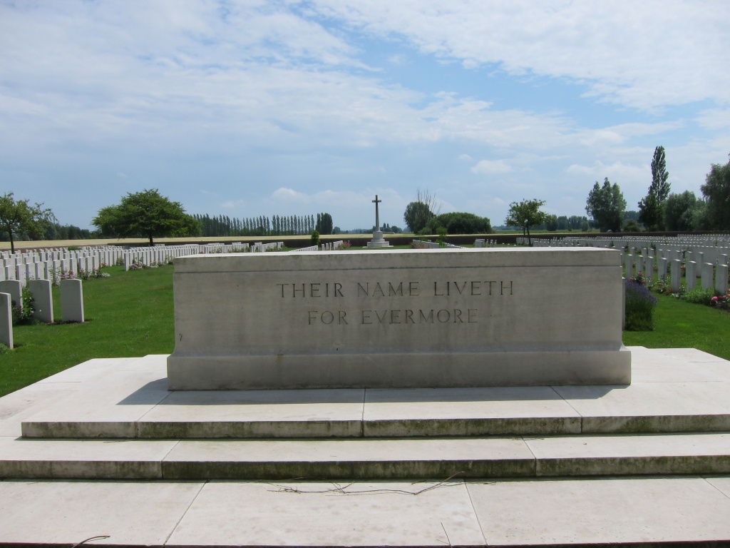 Rue-Petillon Military Cemetery, Fleurbaix, France