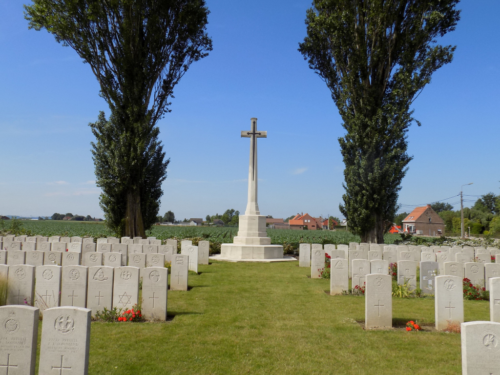 Brandhoek New Military Cemetery No 3, West-Vlaanderen, Belgium